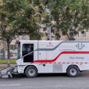 “巨型吸塵器”亮相鞏義街頭，所到之處路見(jiàn)本色